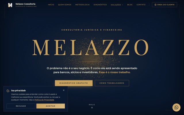 Cliente atendido pela Aptoz: Melazzo